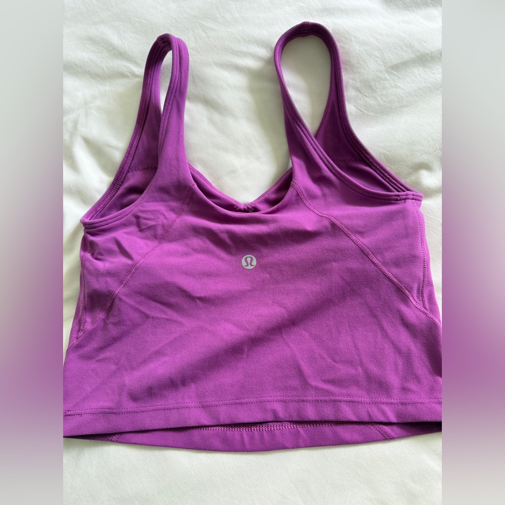 lululemon athletica Purple Sports Bra- workout top